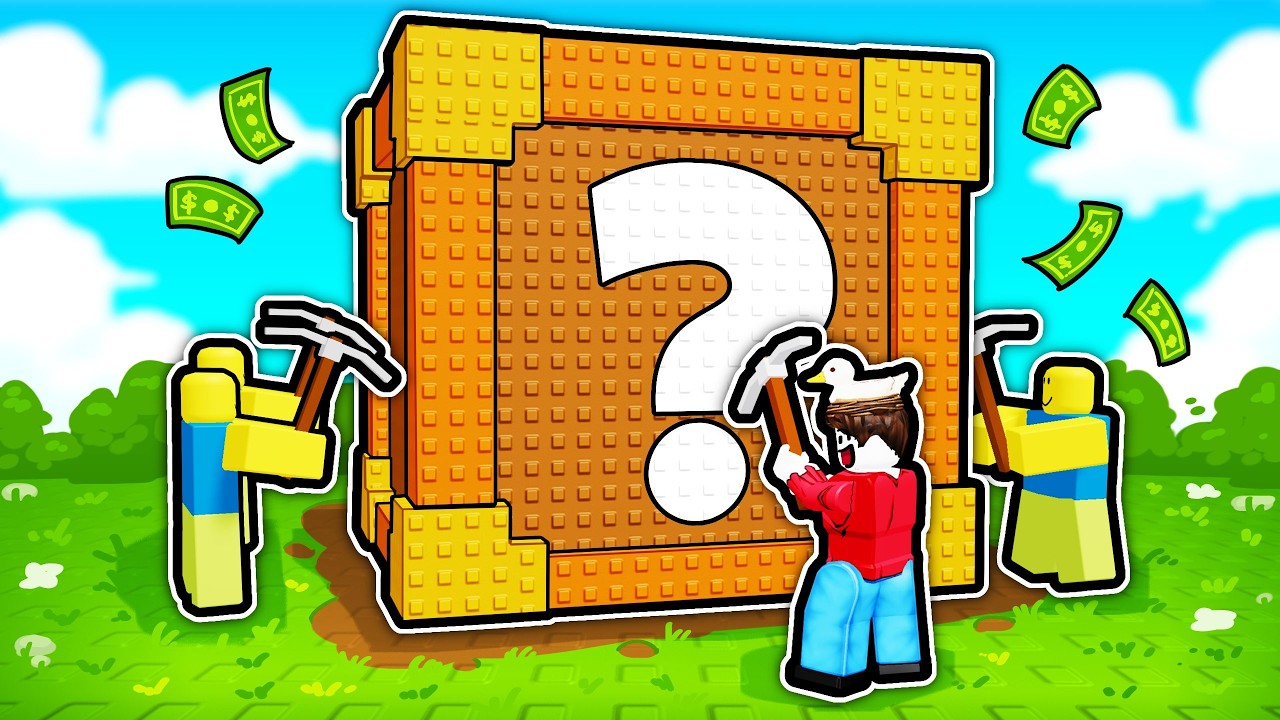 I made Noobs farm these Blocks