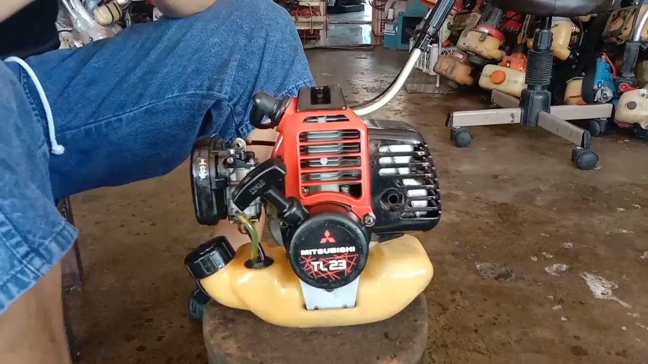 เครื่องตัดหญ้ามือสองญี่ปุ่นมิตซูบิชิ TL23 /ขายแล้ว/063-8075120