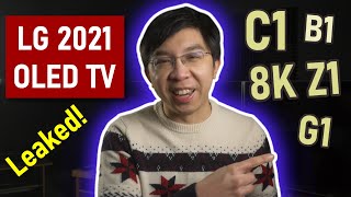 Lg 2021 Oled Tv Models Confirmed Lg C1, B1, G1 88-Inch 8K Z1