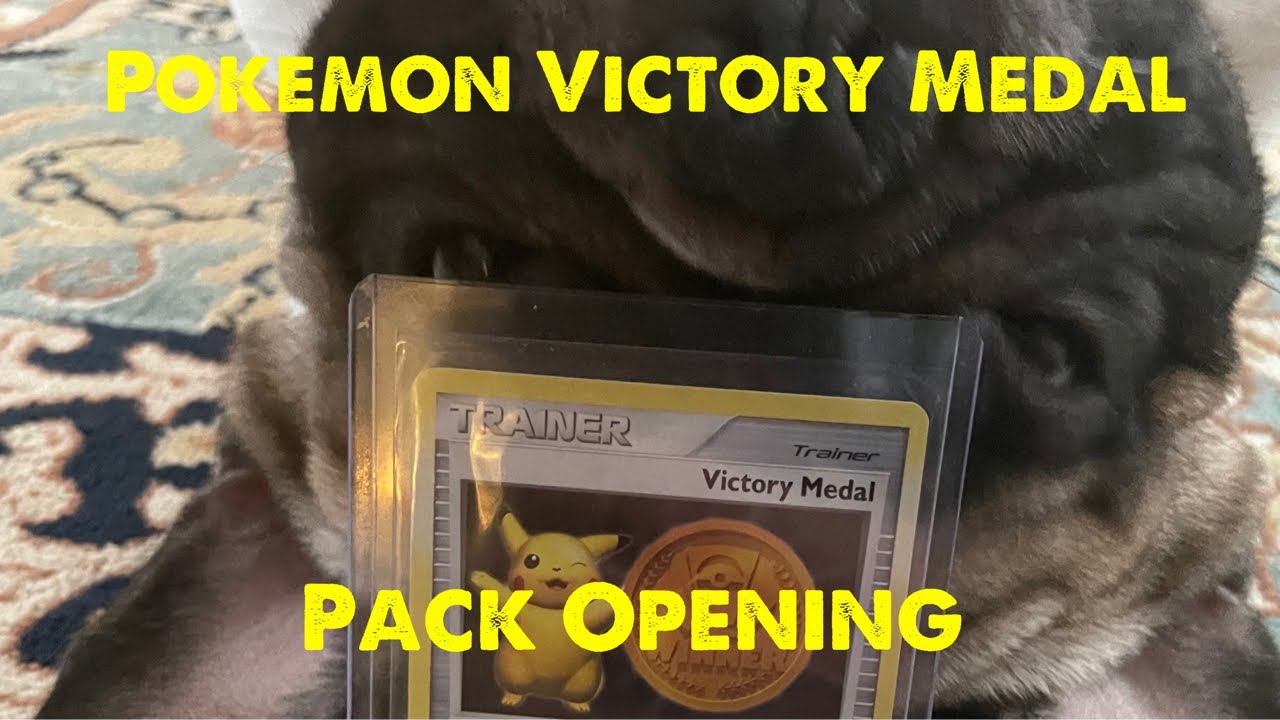 Pokemon Victory Medal Cards and rare Victory Medal Pack Opening!