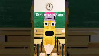 Ne skips pas la vidéo et écoute le crayon