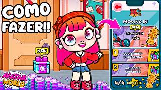 HOW TO COMPLETE ALL MISSIONS AND EARN LOTS OF FREE COINS IN AVATAR WORLD!! screenshot 2
