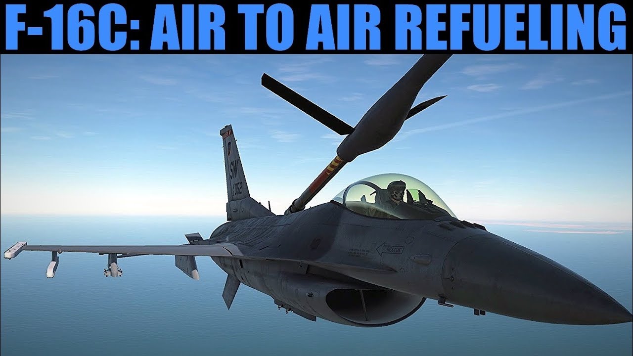 F16C Viper Air To Air Refueling & Approach Tutorial DCS WORLD YouTube