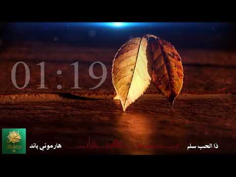 ذا الحب سلم ما فيه ندم للمنشد أدم علي