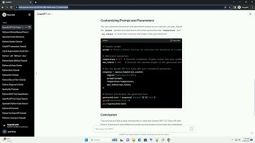 openai api gpt 3 5 turbo python