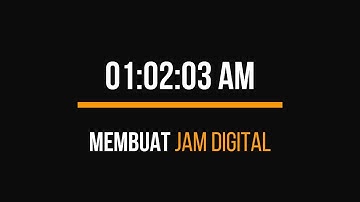 Tutorial Membuat Jam Digital pada Adobe Flash | Desain Media Interaktif