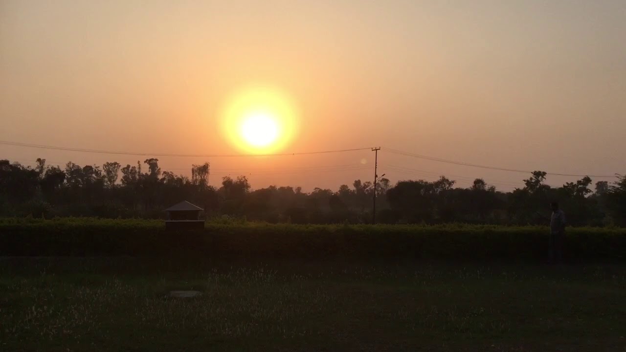 Beautiful Evening Sunset Clip