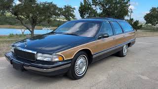 1995 Buick Roadmaster Estate Wagon Walk Around S95BR