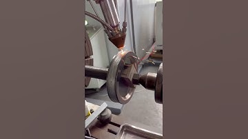 Laser Cladding Machine is working