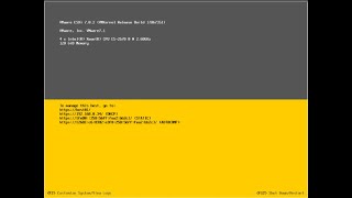 Installing Esxi 7.0.2 type 1 bare metal hypervisor