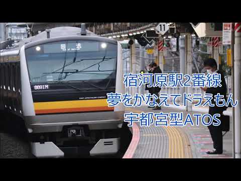 【宇都宮型ATOS化】宿河原駅発車メロディー