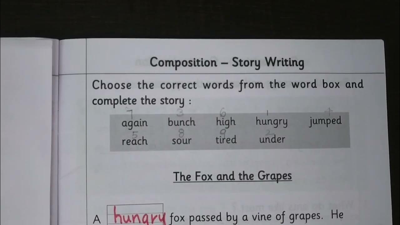 Navneet Holiday Book 1 Composition Story Writing (Page no.33