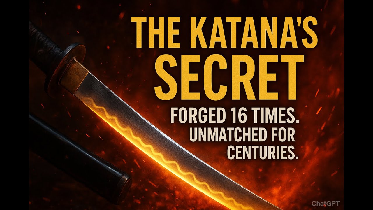 Japanese Katana Crafting – The Science of Folded Steel 