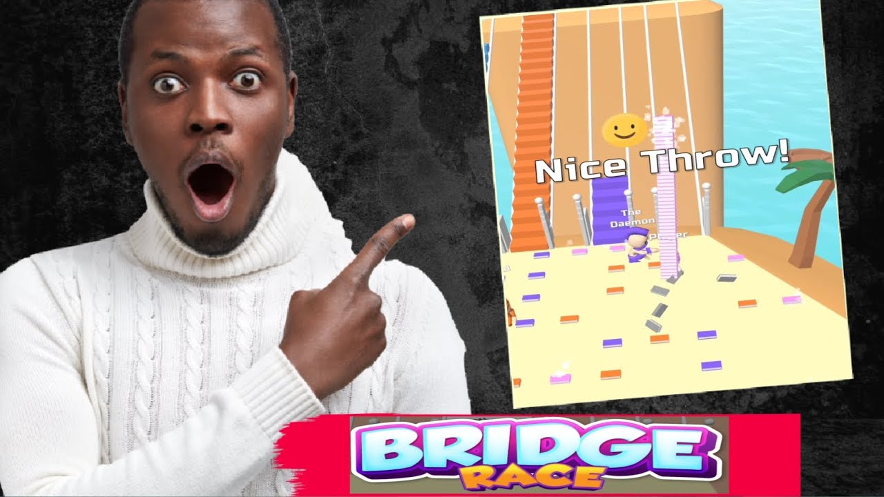 Vicky Racing Game Vicky gaming ll bridge Race gem ll super gameplay ll bridge Race gem ll ...