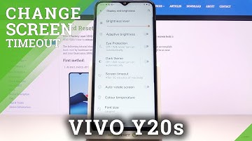 How to Change Screen Timeout in VIVO Y20s – Customize Screen Sleep Time