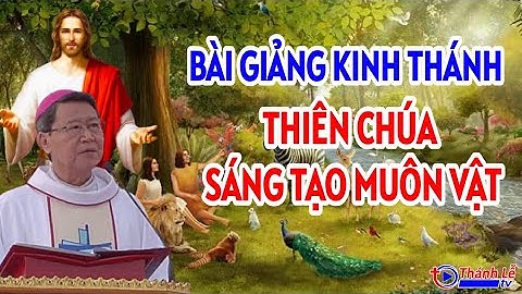 Bài Giảng Kinh Thánh Thiên Chúa Sáng Tạo Muôn Vật Của Đức Cha Phêrô Nguyễn Văn Khảm