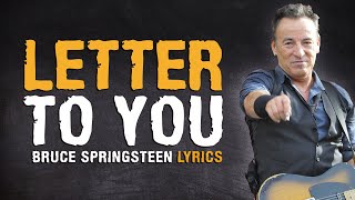 Download lagu Letter To You - Bruce Springsteen (Song Lyrics 2020)
