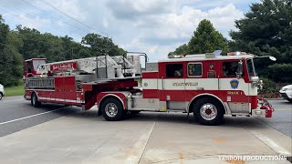 PGFD Box Assignment W/Mutual Aid From Montgomery Responding To Building Fire