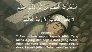 Shalawat Dzikir Istighfar Adem Di Hati – Haikal Santri Korban Mushala Ambruk #istighfar