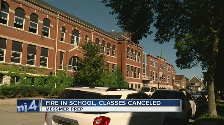 Messmer Prep cancels school after morning fire