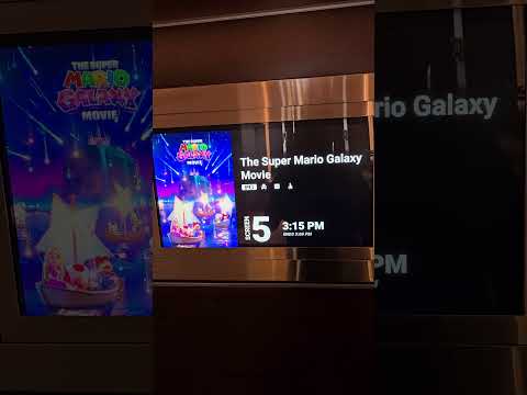 THE SUPER MARIO GALAXY MOVIE 4-1-26 #movie #supermariogalaxymovie #movietheatres #cinema