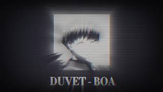 Duvet Boa Slowed Reverb Bass Boosted A Little