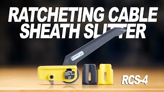 Jonard Tools Ratcheting Cable Sheath Slitter (RCS-4) Product Video