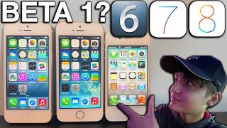 iOS 6, 7, & 8 Beta 1 Were WEIRD...