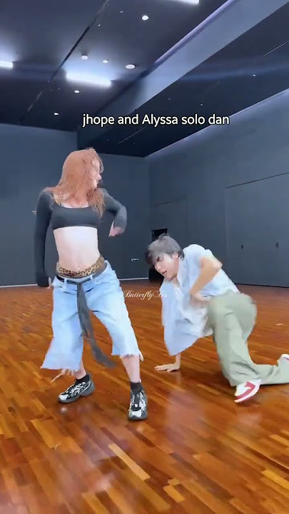 solo dance of jhope and Alyssa 🔥