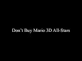 CREEPYPASTA/TROLLPASTA: Don’t Buy Mario 3D All Stars