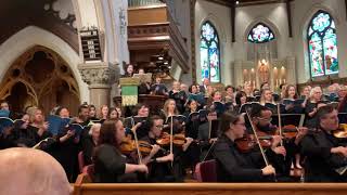 Summit Chorale-Wagner College-Calvary Summit Church Choir Perform Mozart Requiem-Sequenz Dies Irae