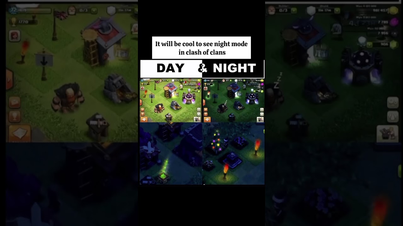 Night mode in clash of clans ? 