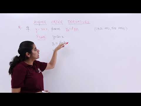 Class 12th – Problem 3 on Higher Order Derivatives | Tutorials Point