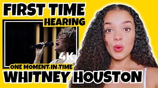 FIRST TIME HEARING Whitney Houston - One Moment In Time (Live at Grammy 1989) REACTION | Rere Reacts