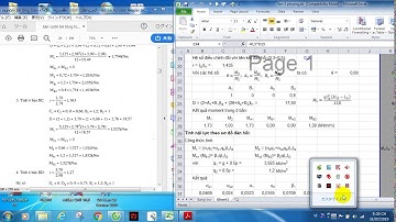 tính cốt thép bản sàn 2 phương-có file excell tính-link tải ở dưới mô tả nhé!