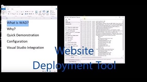 Website (Web Application) Deployment Tool