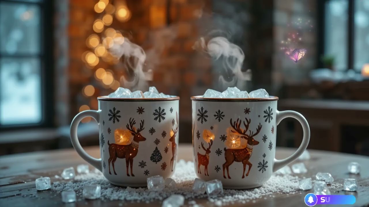 [HAPPY HOLIDAY JAZZ]: Smooth Winter Jazz Cafe Music & Elegant Bossa Nova Christmas for Study, Work 🎄