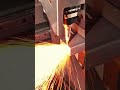 pemotongan besi menggunakan mesin laser #shorts