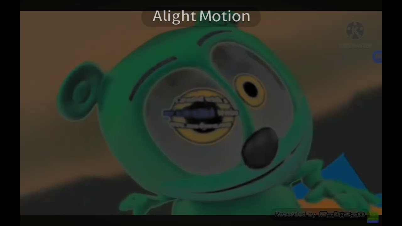 Yellow gummy bear in g major 393 On alight motion 