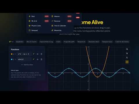 Graph Any Math Function Instantly in Your Browser — Free Online Graph Plotter | FormulaWon