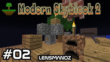 Minecraft 1.12.2 - Modern Skyblock 2 - Ep 2