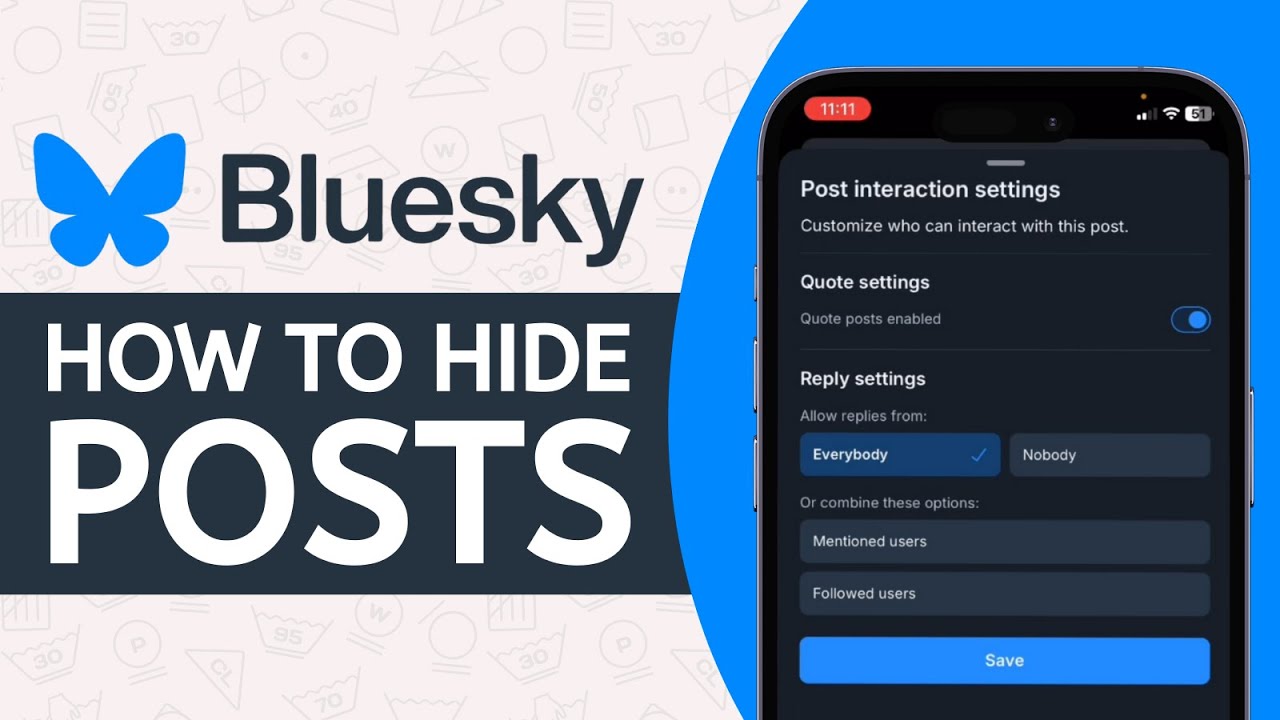 how-to-hide-posts-on-bluesky-social-2025-full-guide-youtube
