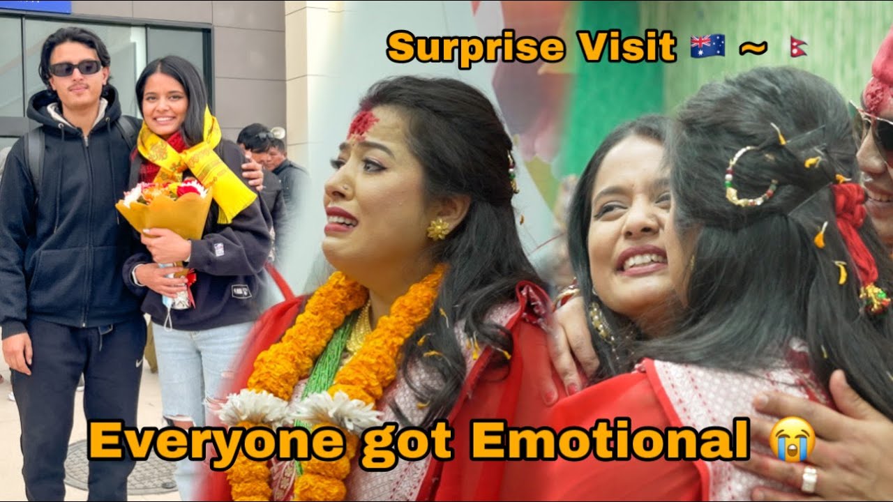Surprise Visit from Australia to Nepal on Sister’s Marriage 😍 Part 2