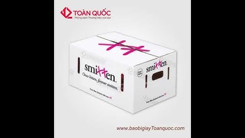 Sản Xuất Thùng Giấy Carton Chất Lượng | Bao bì giấy Toàn Quốc