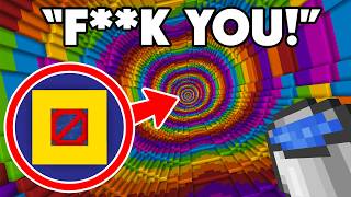 Using Hacks In A Minecraft Dropper Tournament...