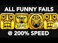 Temple Run 1 vs 2 vs OZ vs BRAVE | All Temple Run Games, All Temple Run Fails at 200% Speed