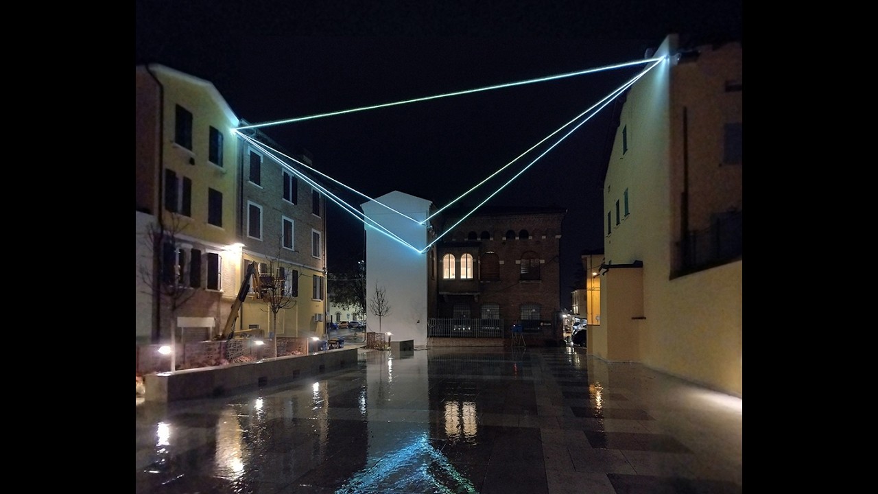 Principio dell'infinito- Carlo Bernardini . Scultura pubblica per Castelnuovo Rangone.