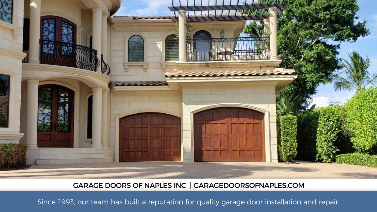 Garage Doors Of Naples Inc Naples Florida 34104 Youtube
