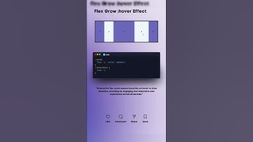🖱️✨ Add Flex-Grow Hover Effects with CSS! 💻🎨||#shorts #shortvideo #short #layoutwebdesign #coding