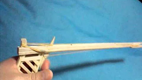 割り箸 ゴム 鉄砲 連射